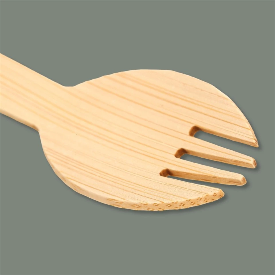 Disposable Bamboo Spork details